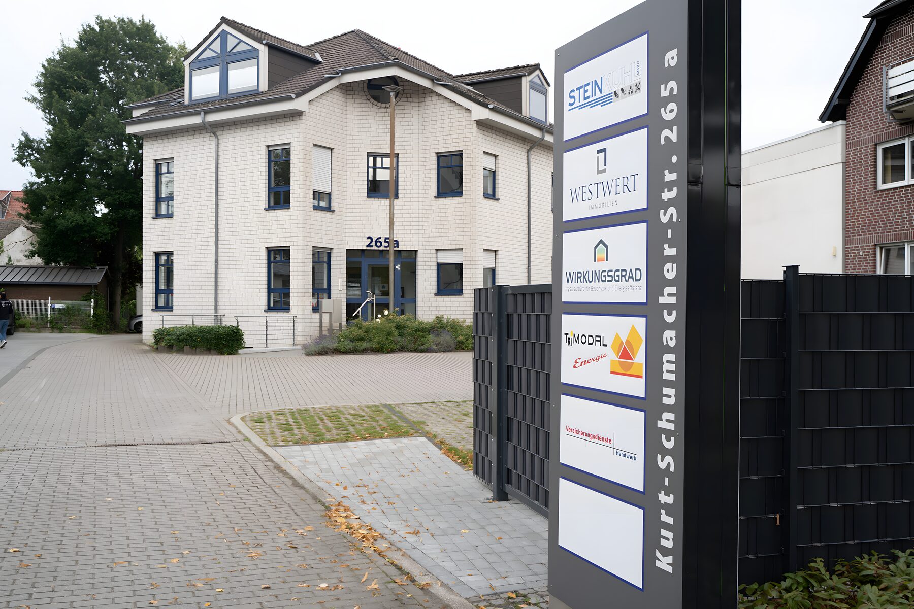 Firmensitz Kurt-Schumacher-Straße 265a in Dinslaken